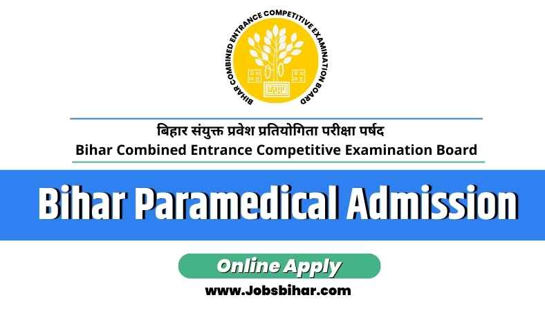 Bihar Paramedical Admission